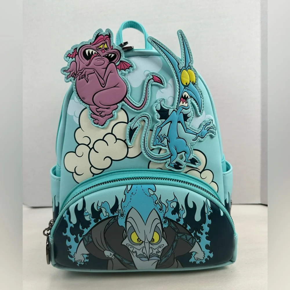 Loungefly Hercules Pain And Panic Mini Backpack & Wallet Set Exclusive LE